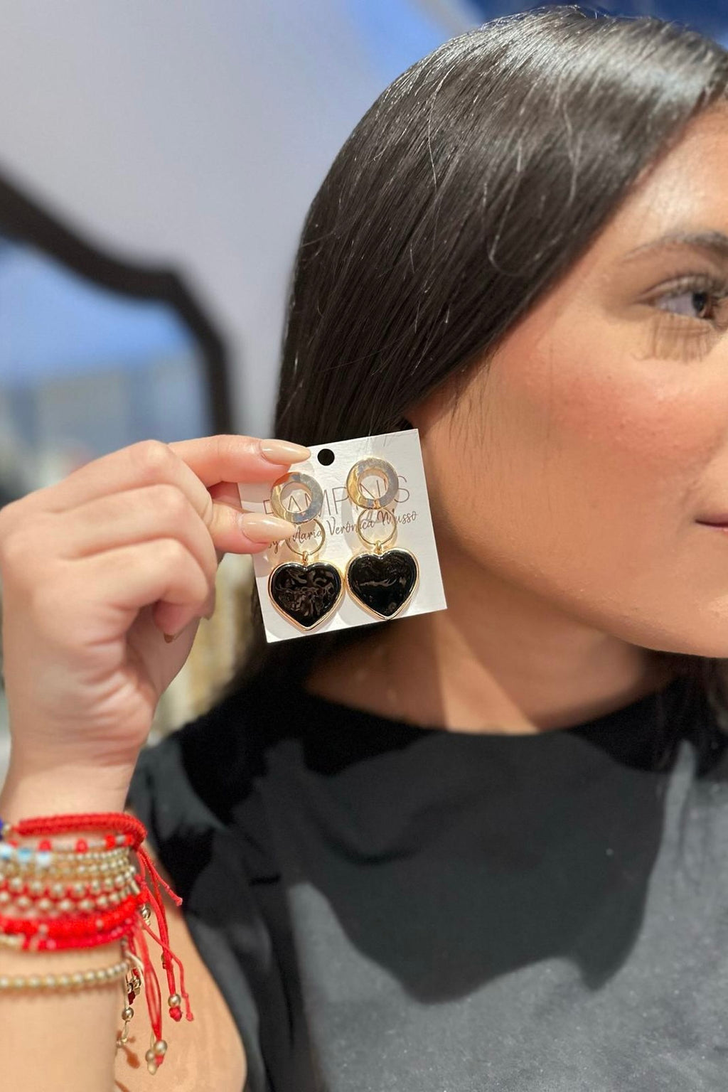 HEARTS COLORS EARRINGS