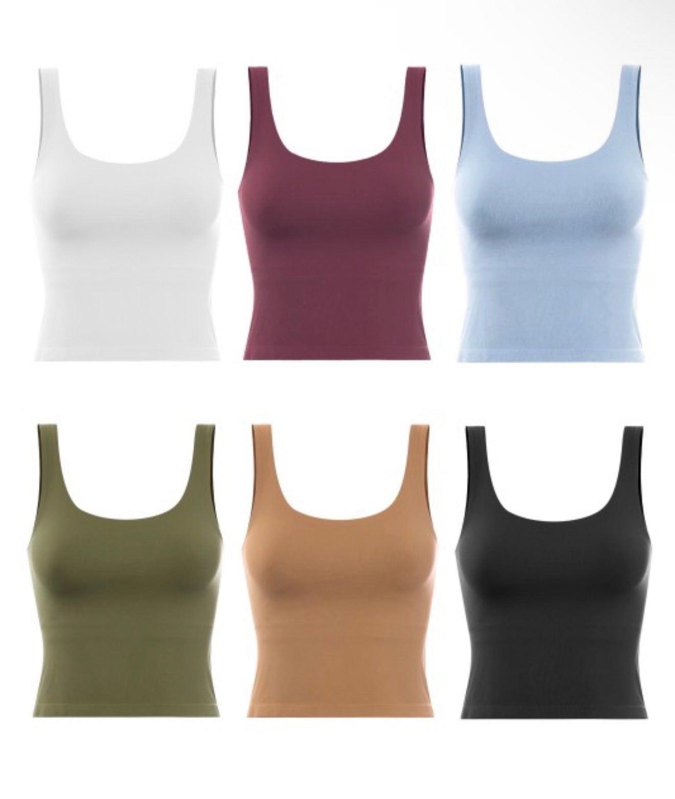 SEAMLESS BASIC TANK TOP
