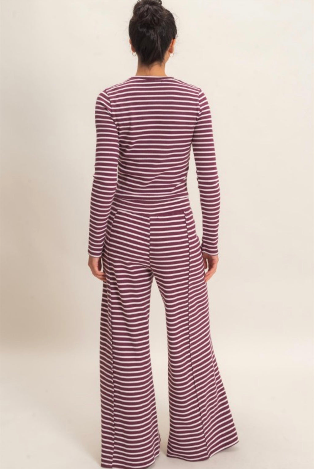 STRIPED COMFORT TWO PIECES SET
