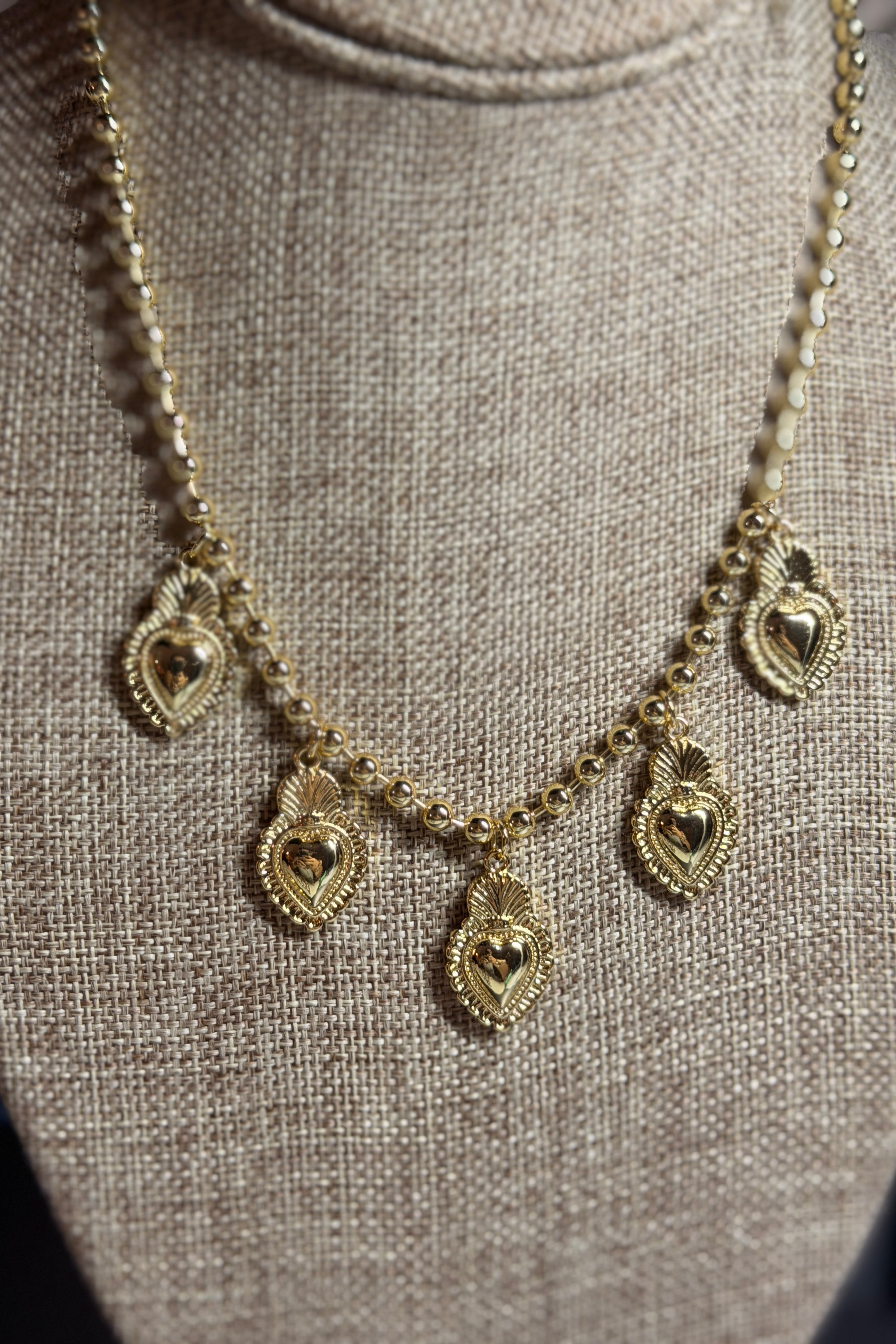 GRECIA HEARTS NECKLACE