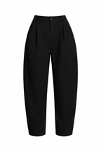 KHAKI BARREL PANT