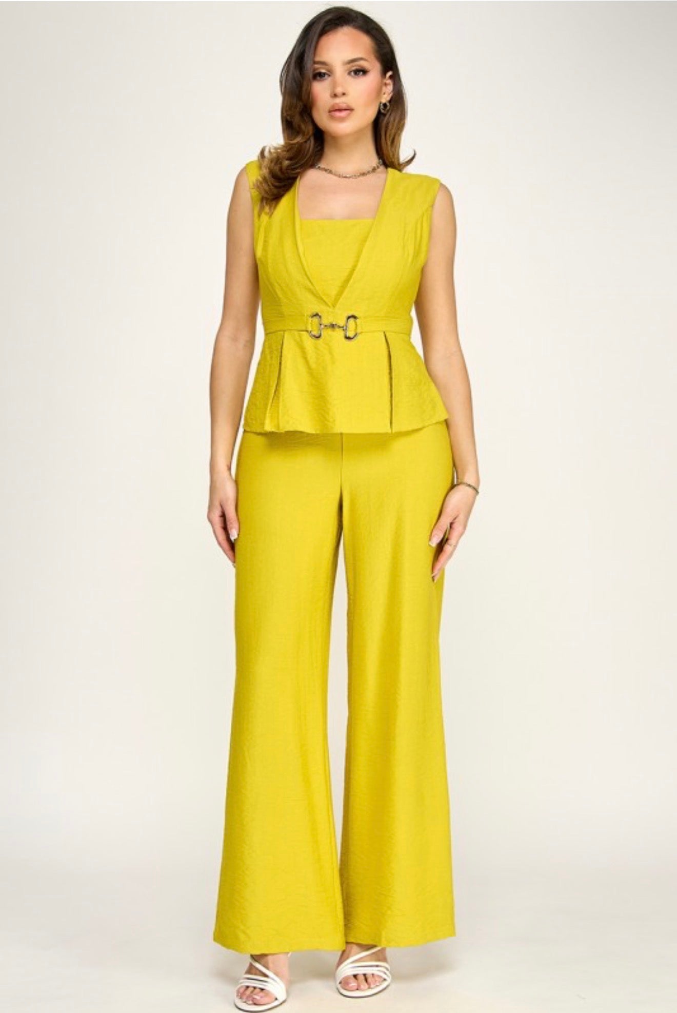 SOFT STRUCTURE JUMPSUIT