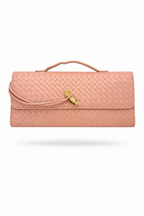 WOVEN CHIC CLUTCH BAG