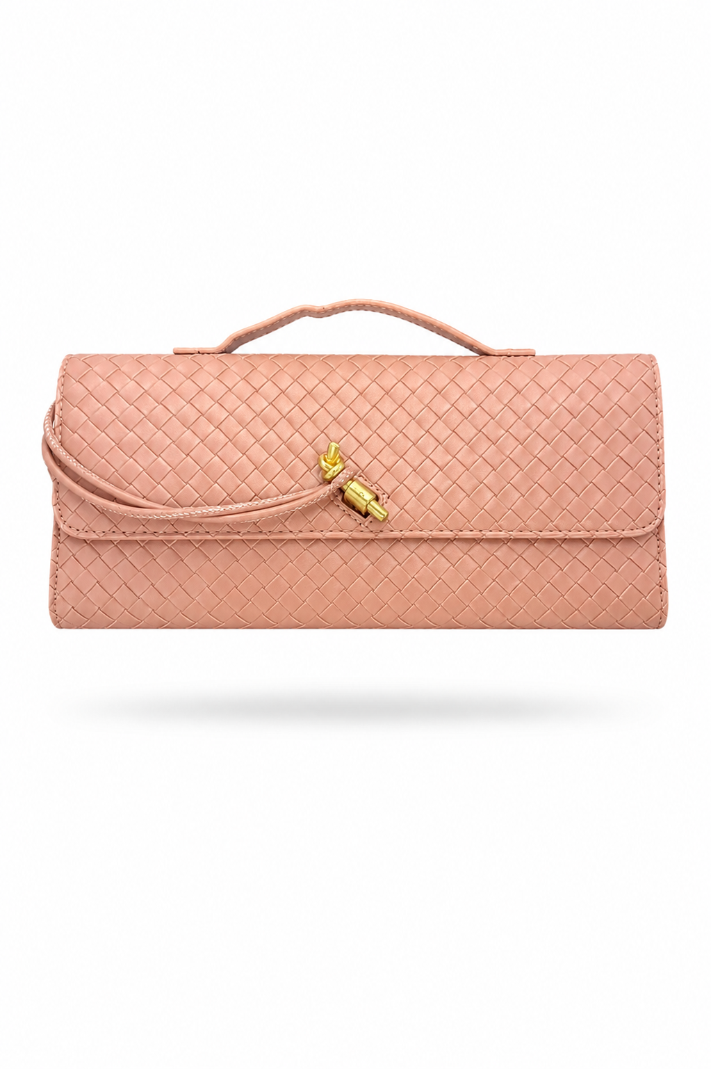 WOVEN CHIC CLUTCH BAG
