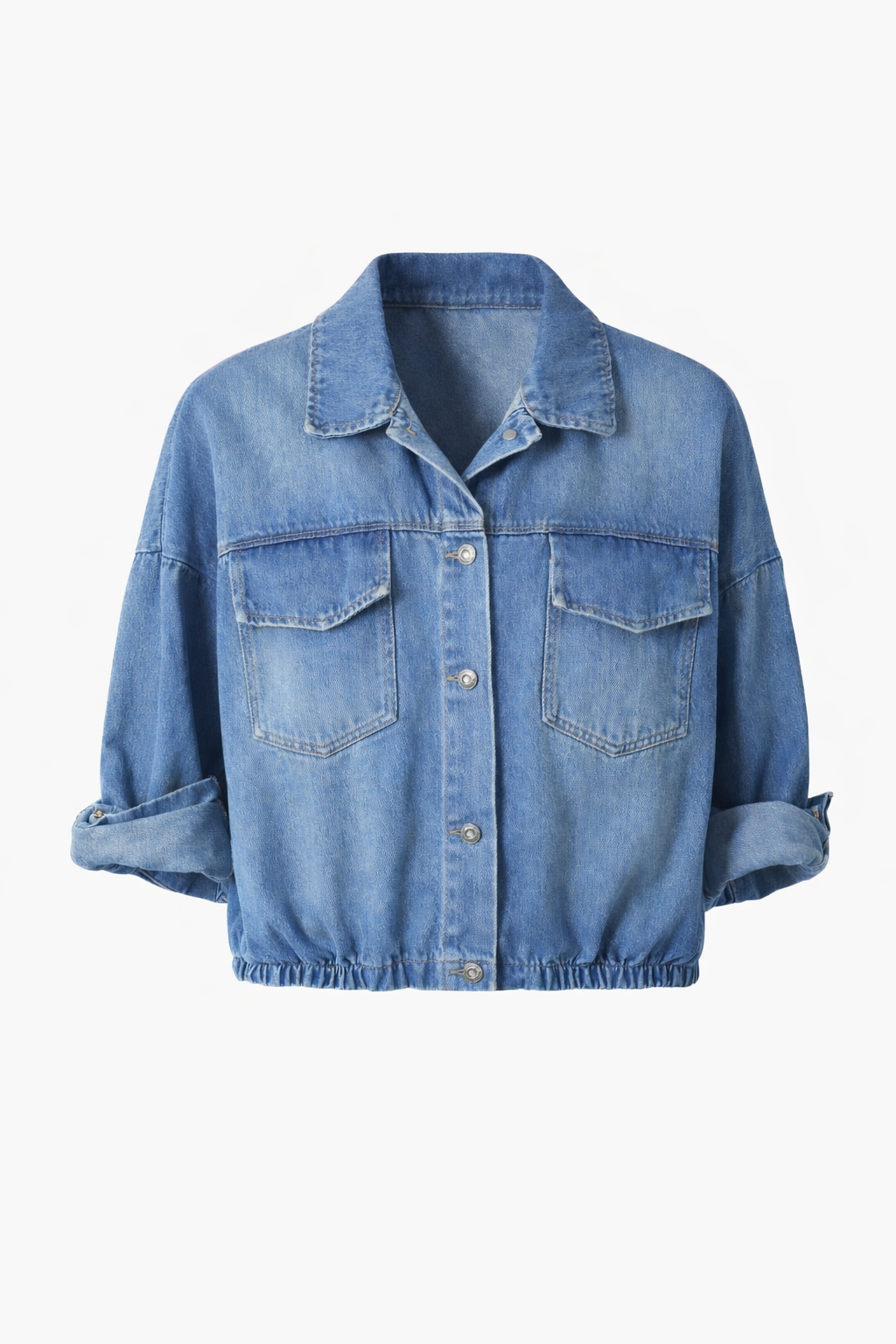 CROPPED DENIM JACKET