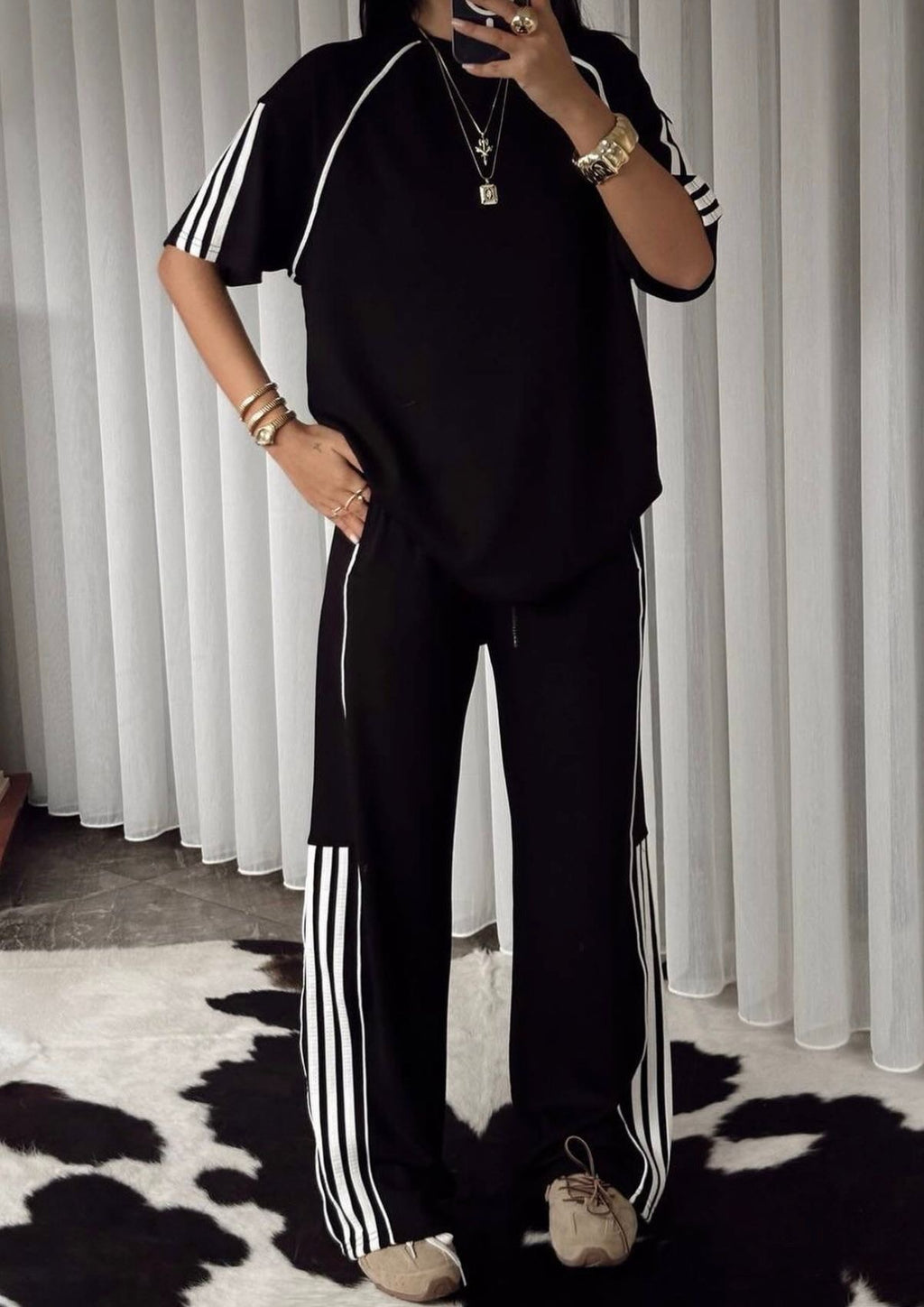 SPORT STRIPE TWO PIECES SET