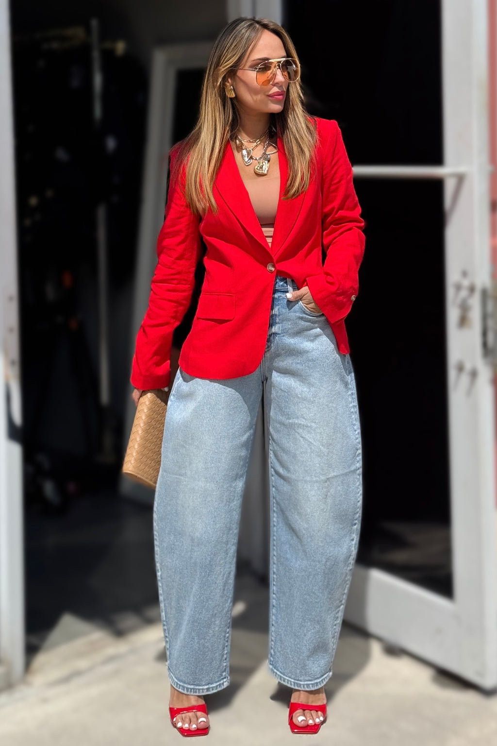 LINEN BLAZER