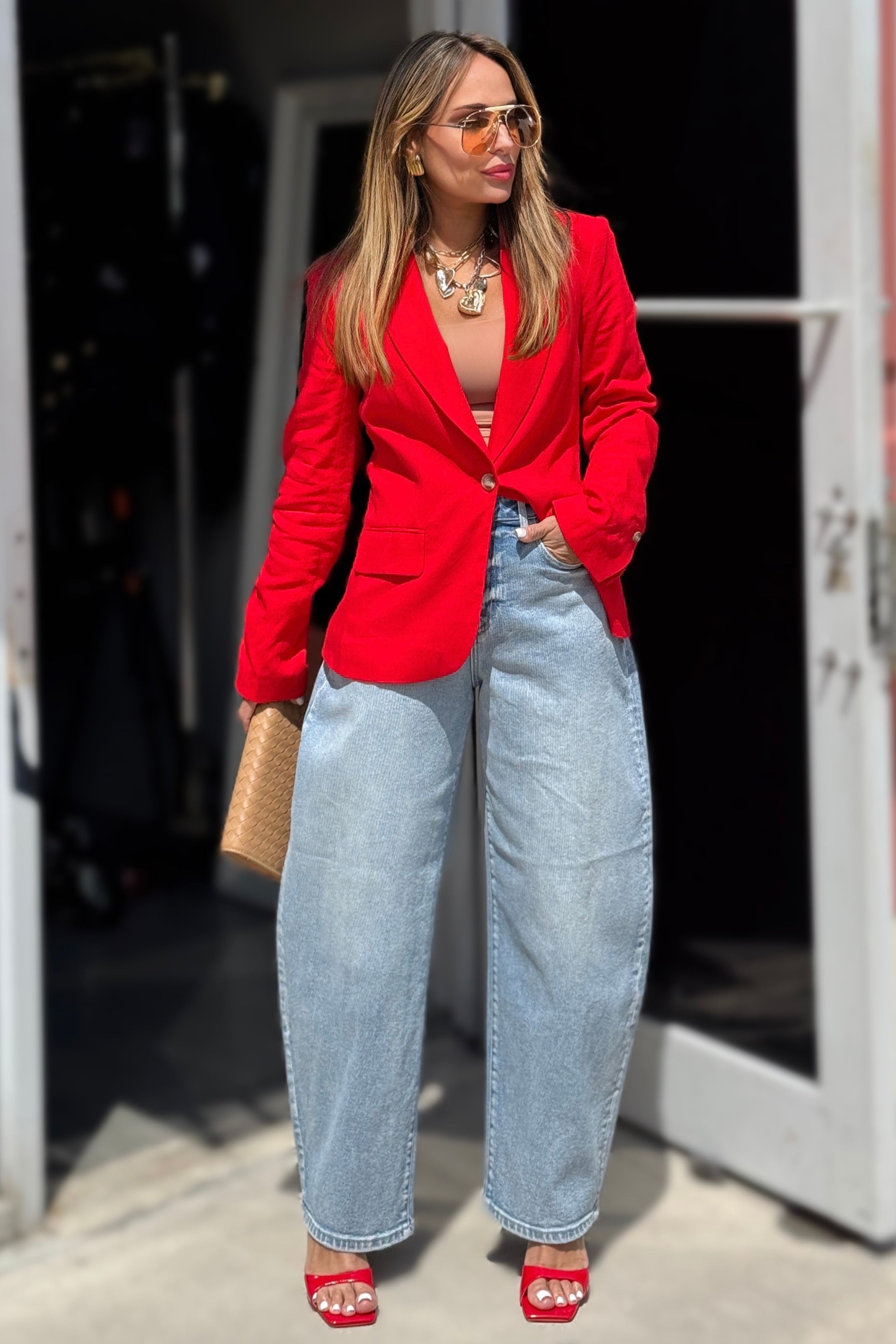 LINEN BLAZER