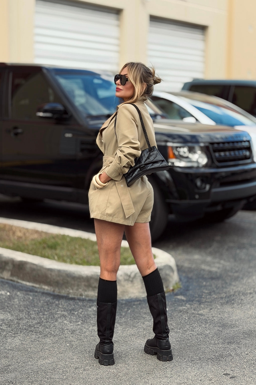 COAT STYLE ROMPER