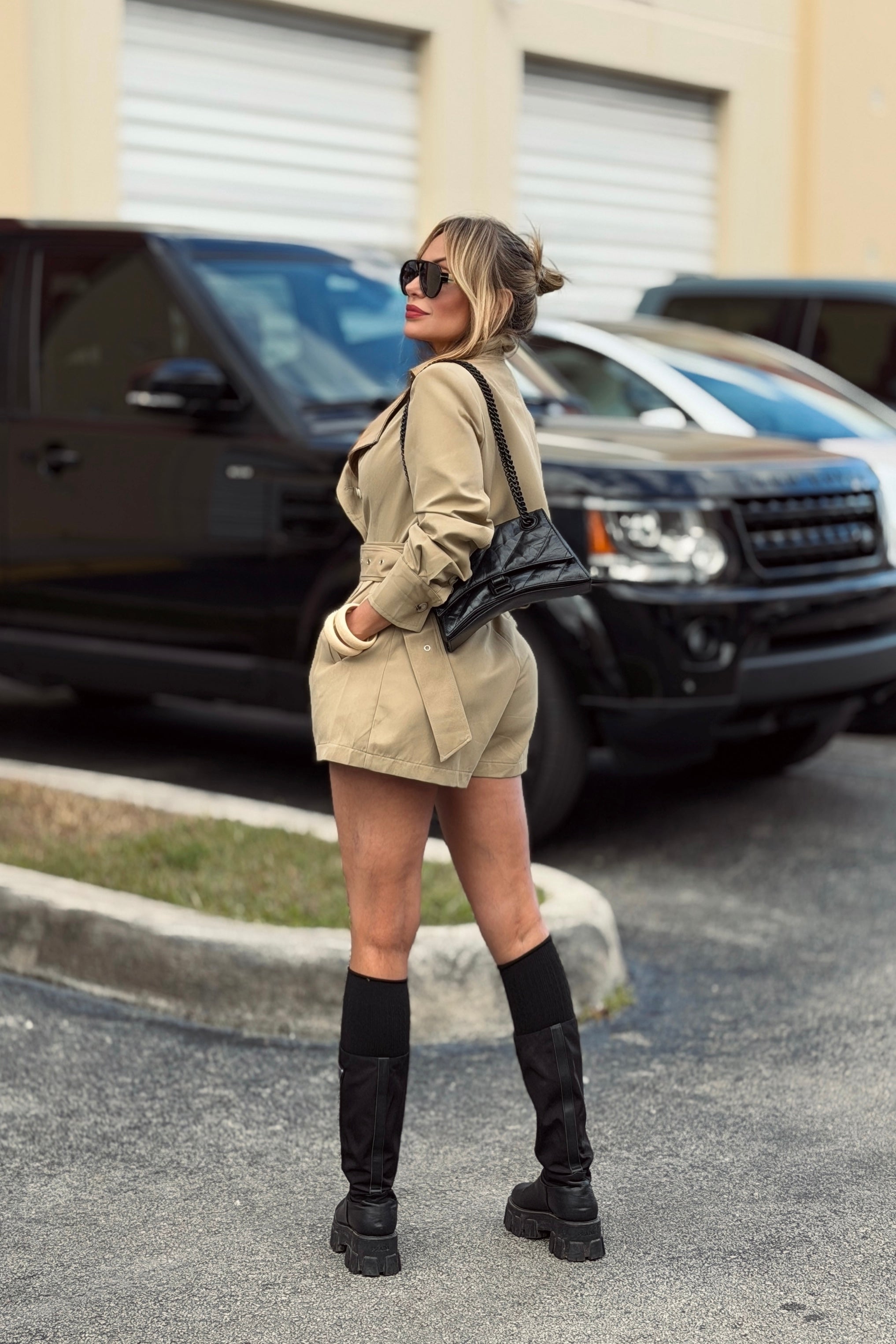 COAT STYLE ROMPER