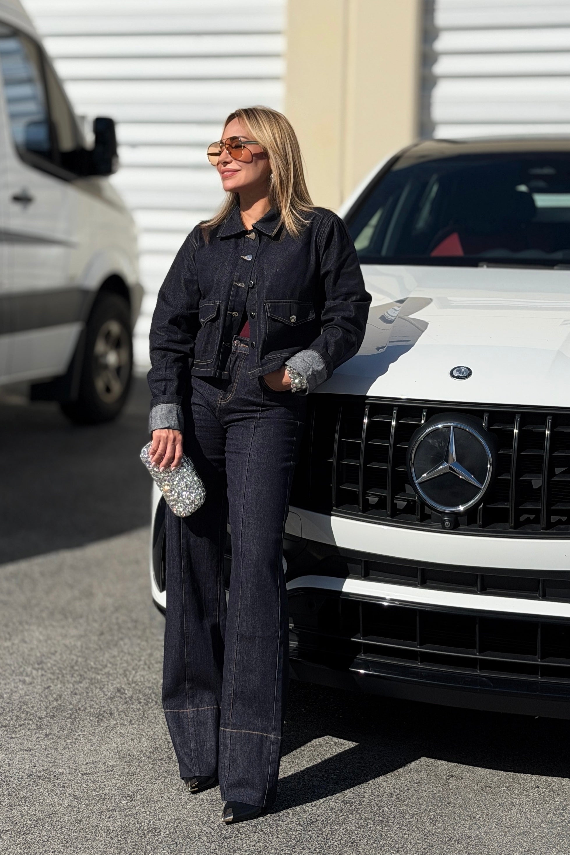 Pamela Straight Leg Denim Jean