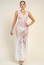 LACE MOONLIGHT MAXI DRESS