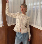 LACE NOIR BLOUSE