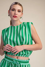PINK CANDY STRIPE TOP