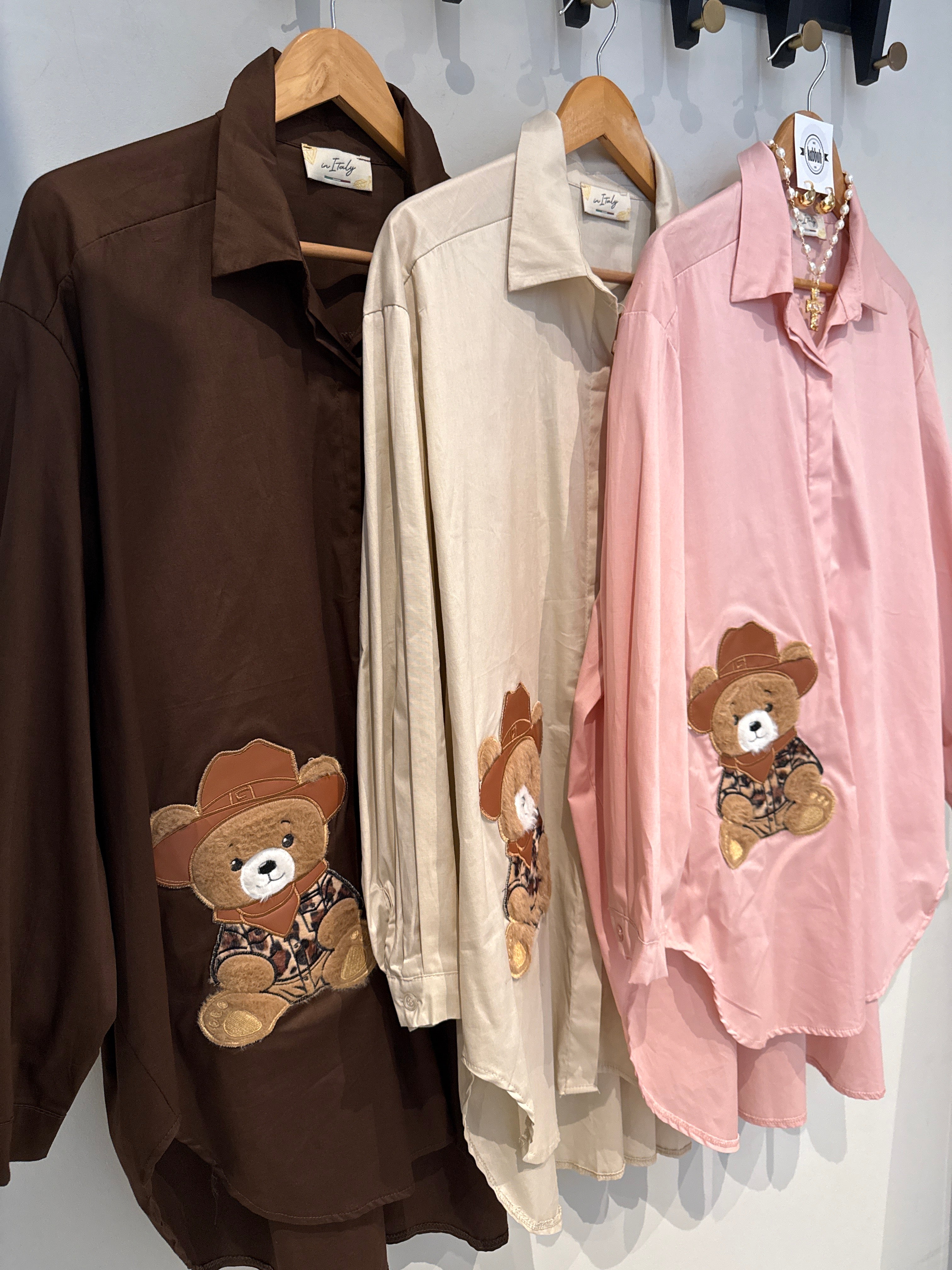 OVERSIZED SHIRT TEDDY