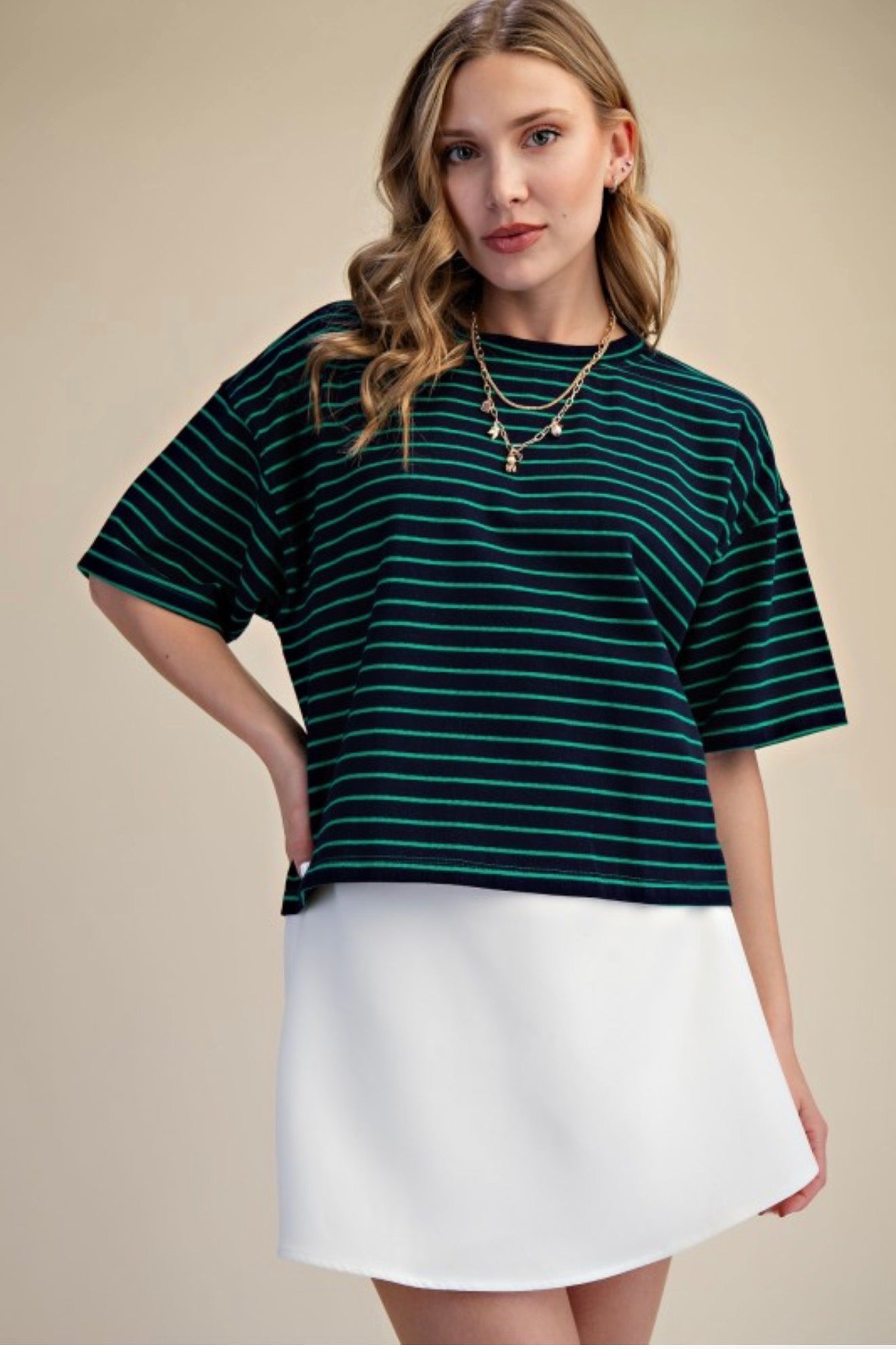 NAUTICAL STRIPE T-SHIRT