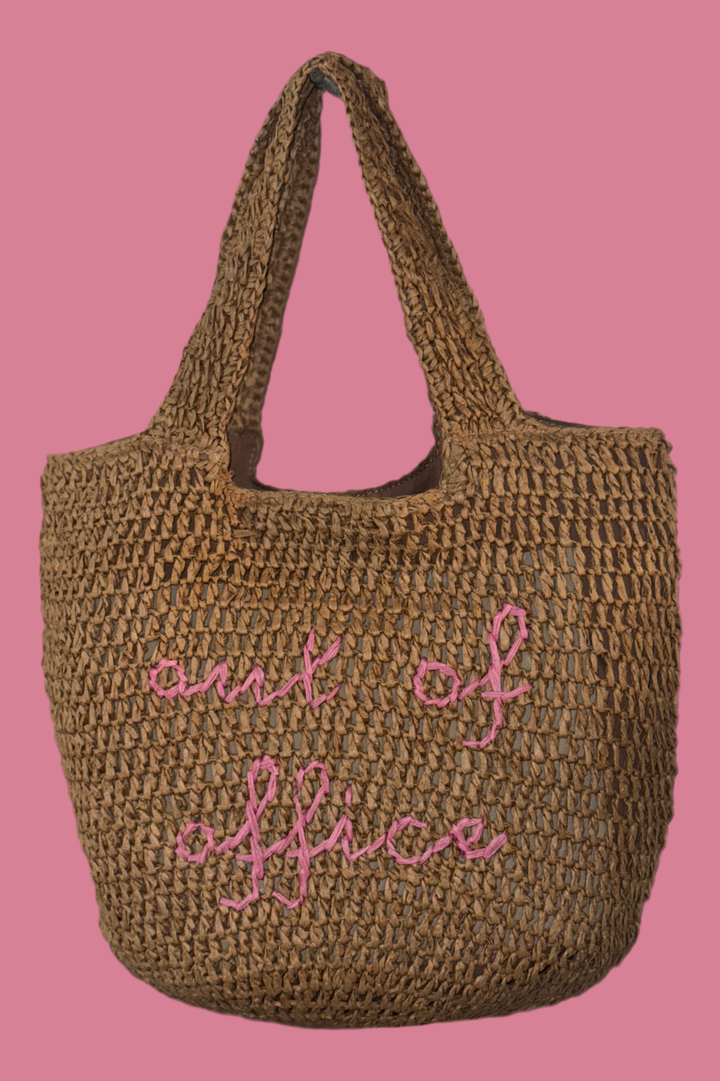 DARK TOTE BEACH BAG