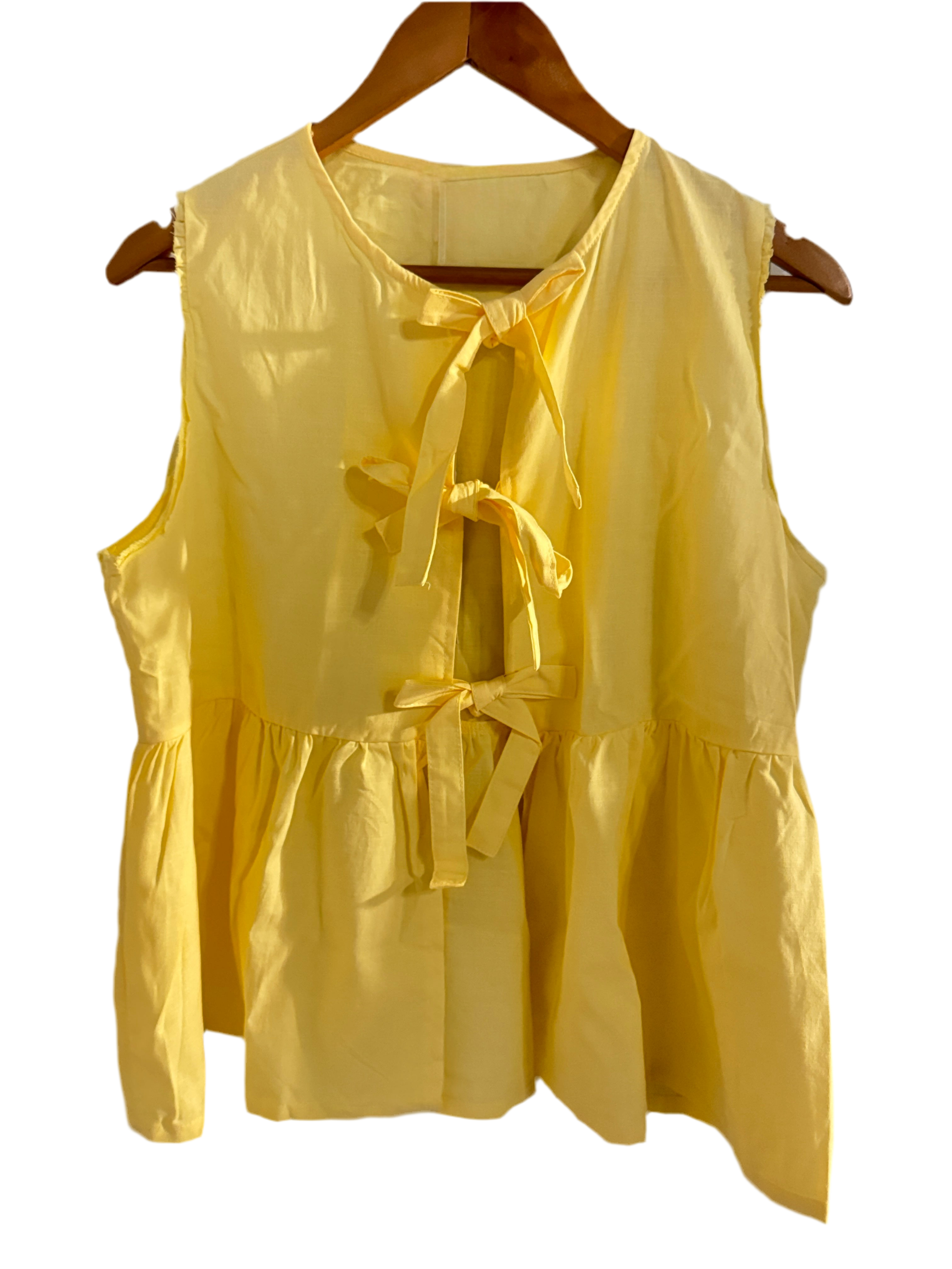 YELLOW VIBES BLOUSE
