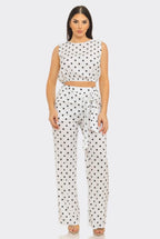 POLKA DOT TWO PIECES SET