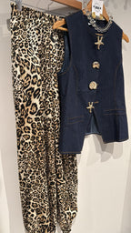 ANIMAL PRINT ALADIN PANT