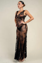 LACE MOONLIGHT MAXI DRESS