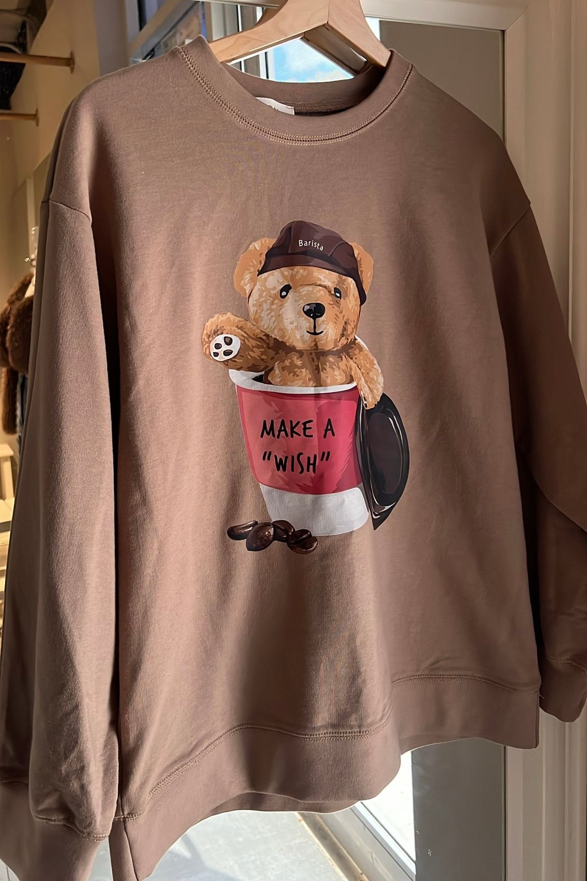 TEDDY BARISTA SWEATER