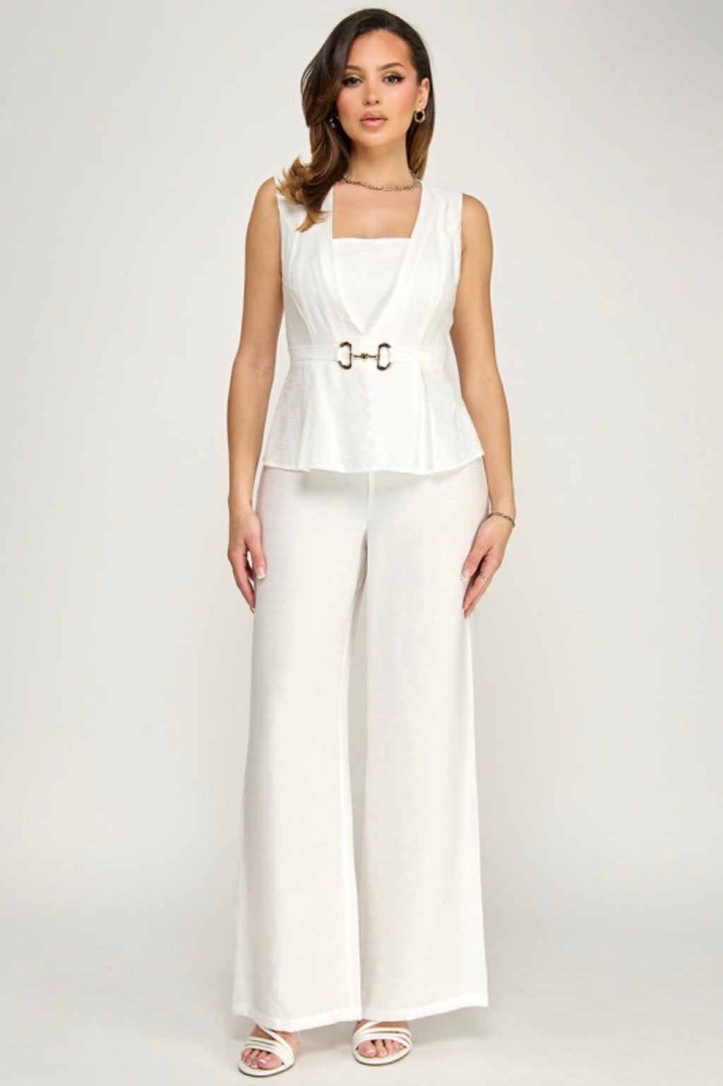 SOFT STRUCTURE JUMPSUIT