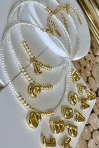 PEARL INITIAL NECKLACE