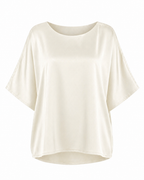 OVERSIZED SATIN BLOUSE