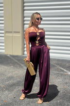 CRISTINA SATIN PANT