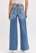HIGH RISE WIDE LEG JEANS