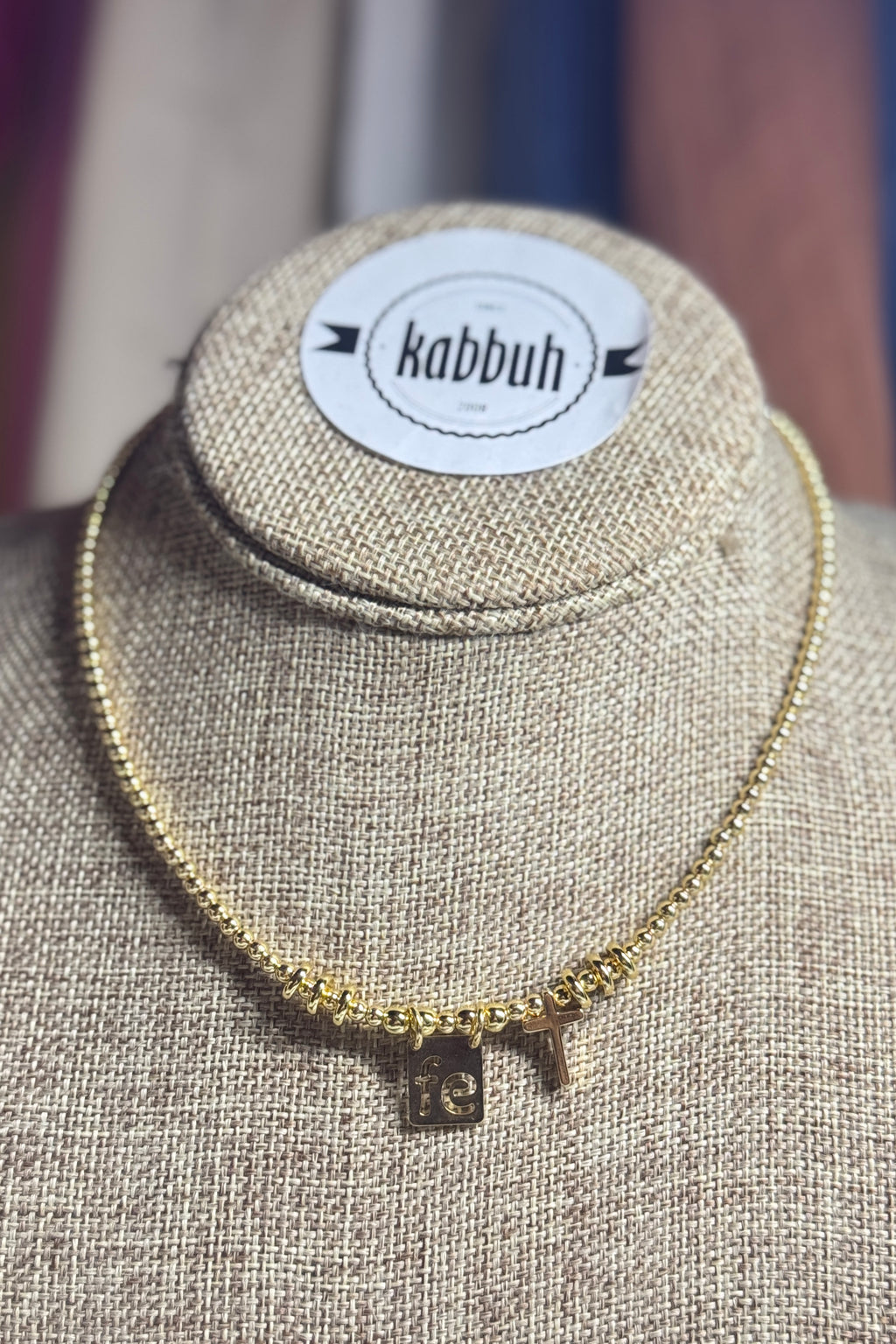 FE CRUZ CHOKER NECKLACE