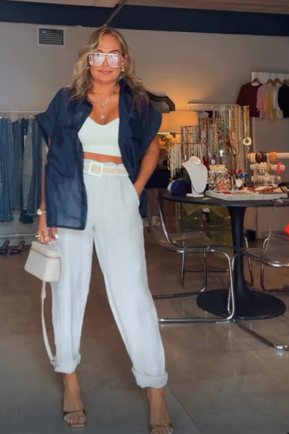 COLOR TRANSPARENT SHIRT