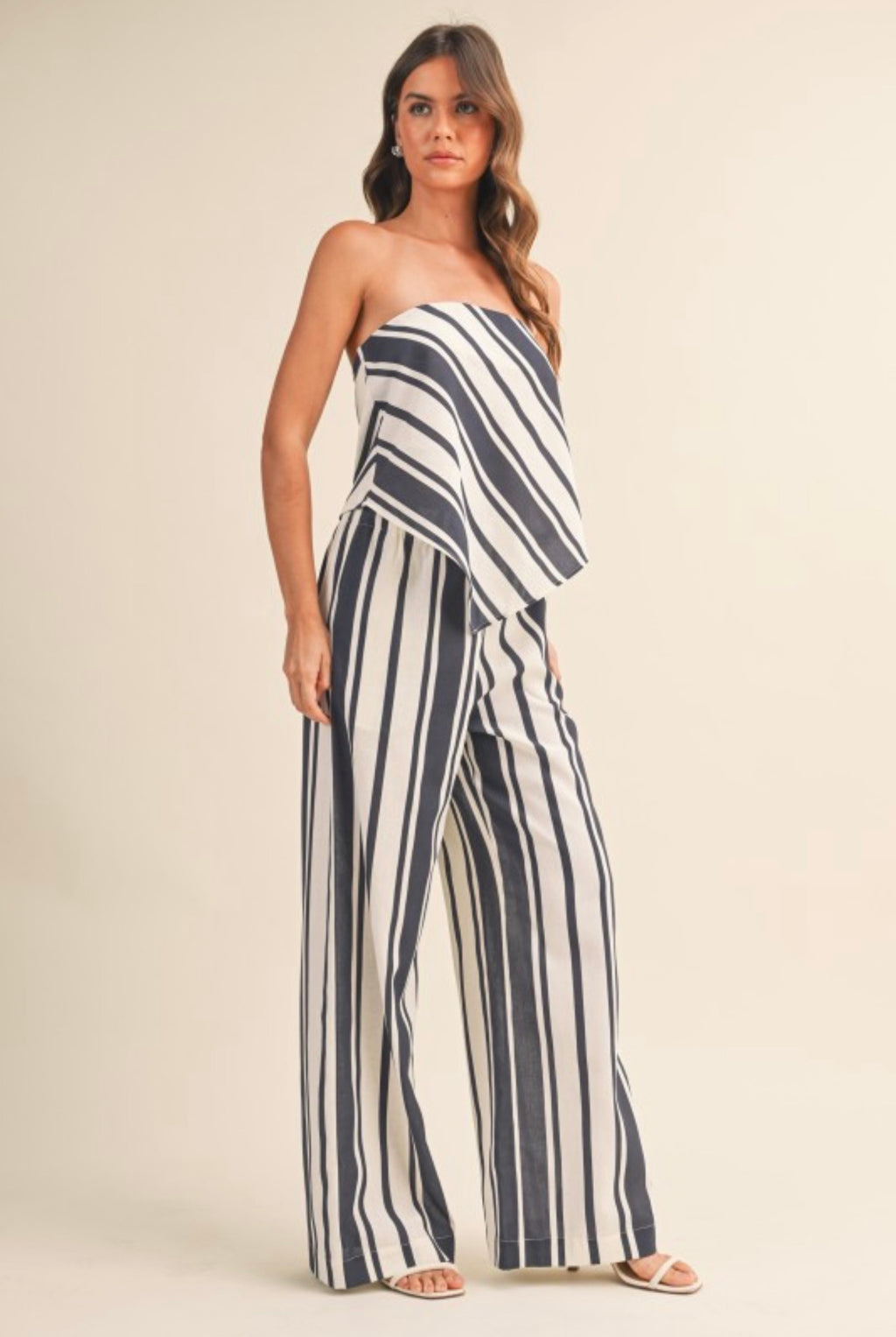 NAUTICAL STRIPE TWO PIECES SET