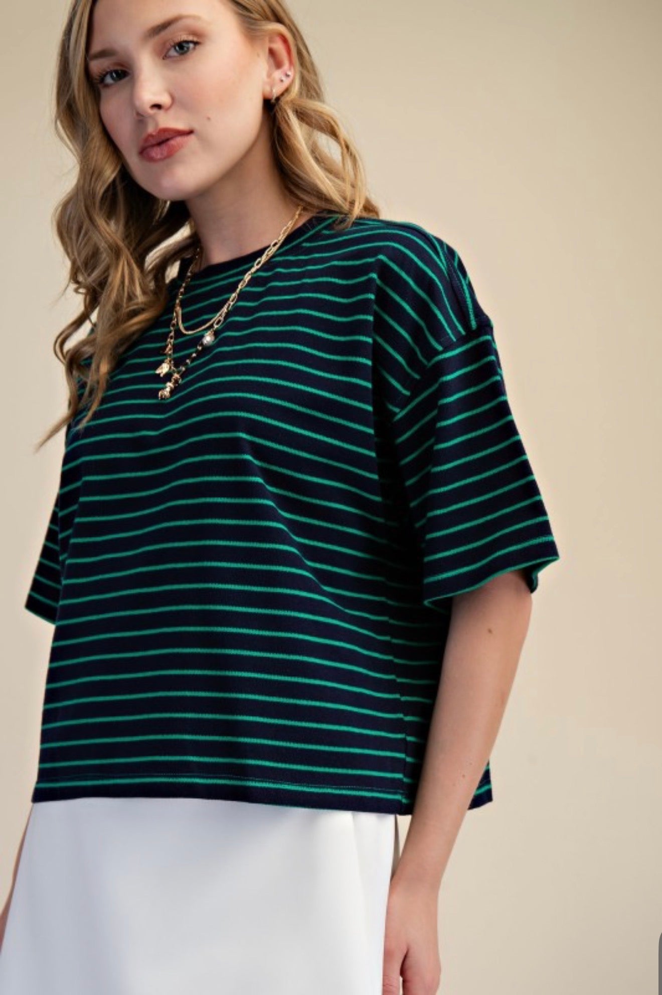 NAUTICAL STRIPE T-SHIRT