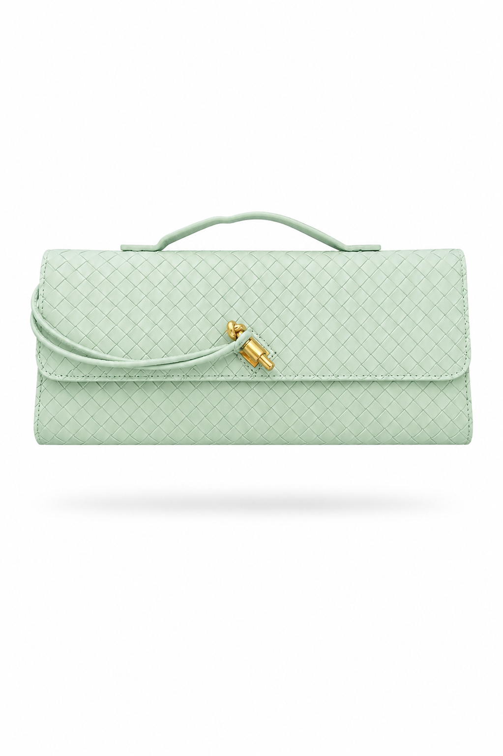 WOVEN CHIC CLUTCH BAG