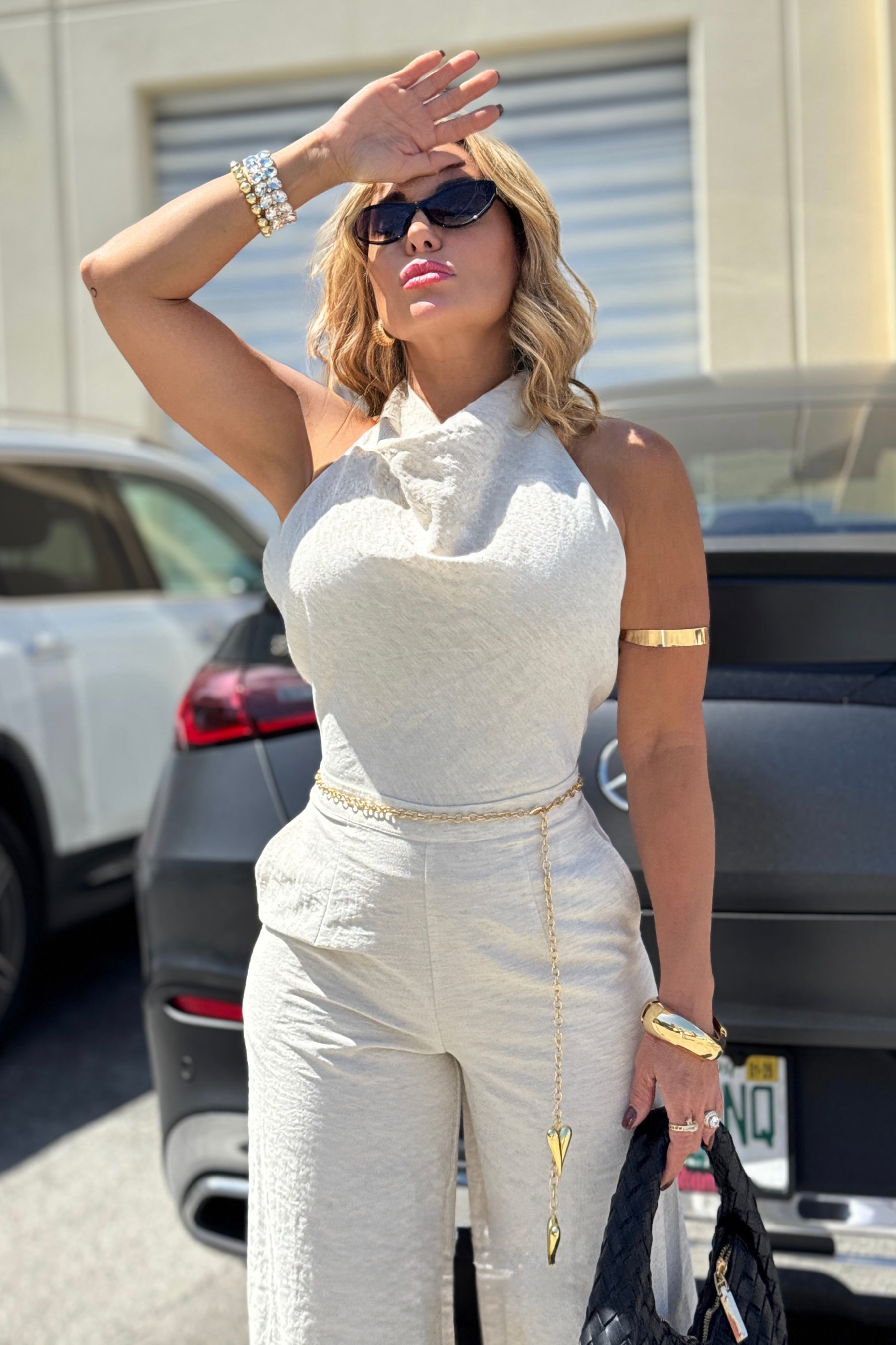 SUNRISE LINEN JUMPSUIT
