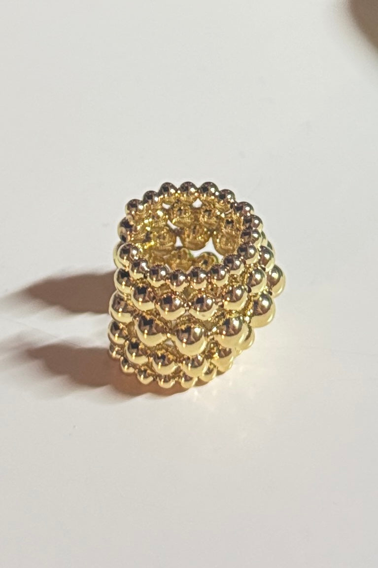 FULL GOLD EARCUFF