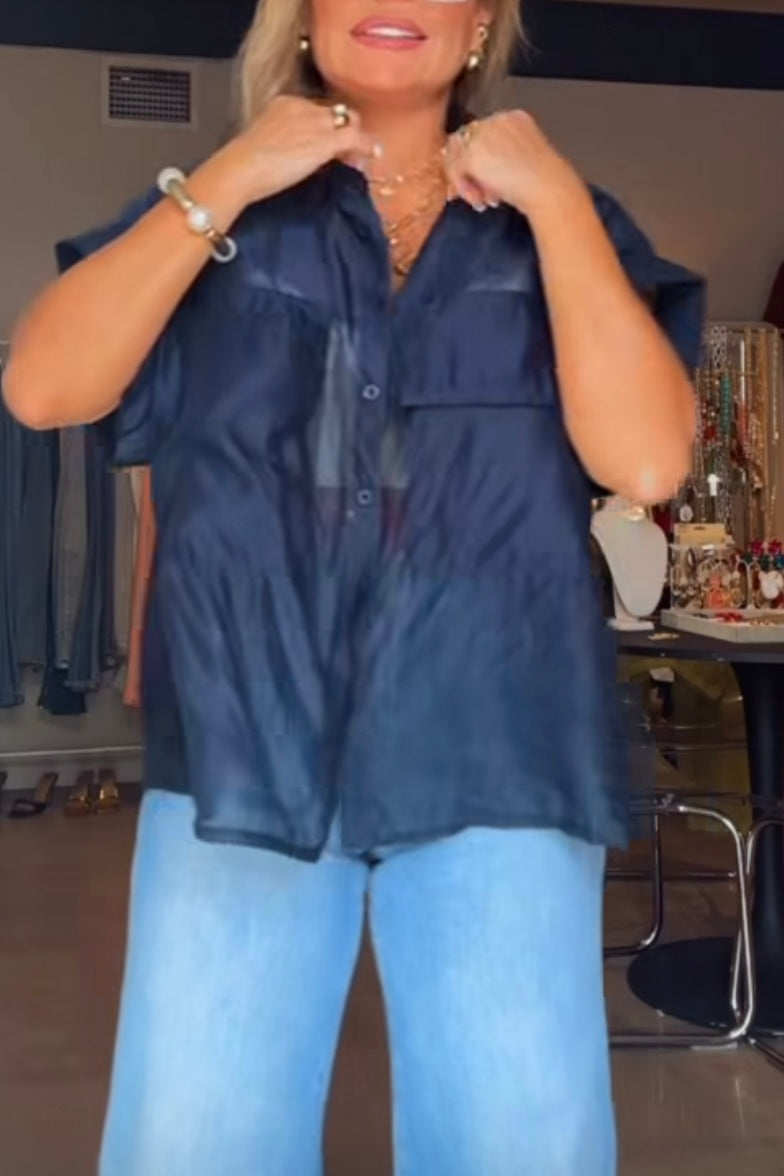 COLOR TRANSPARENT SHIRT