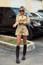 COAT STYLE ROMPER