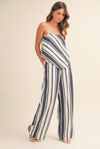 NAUTICAL STRIPE TWO PIECES SET