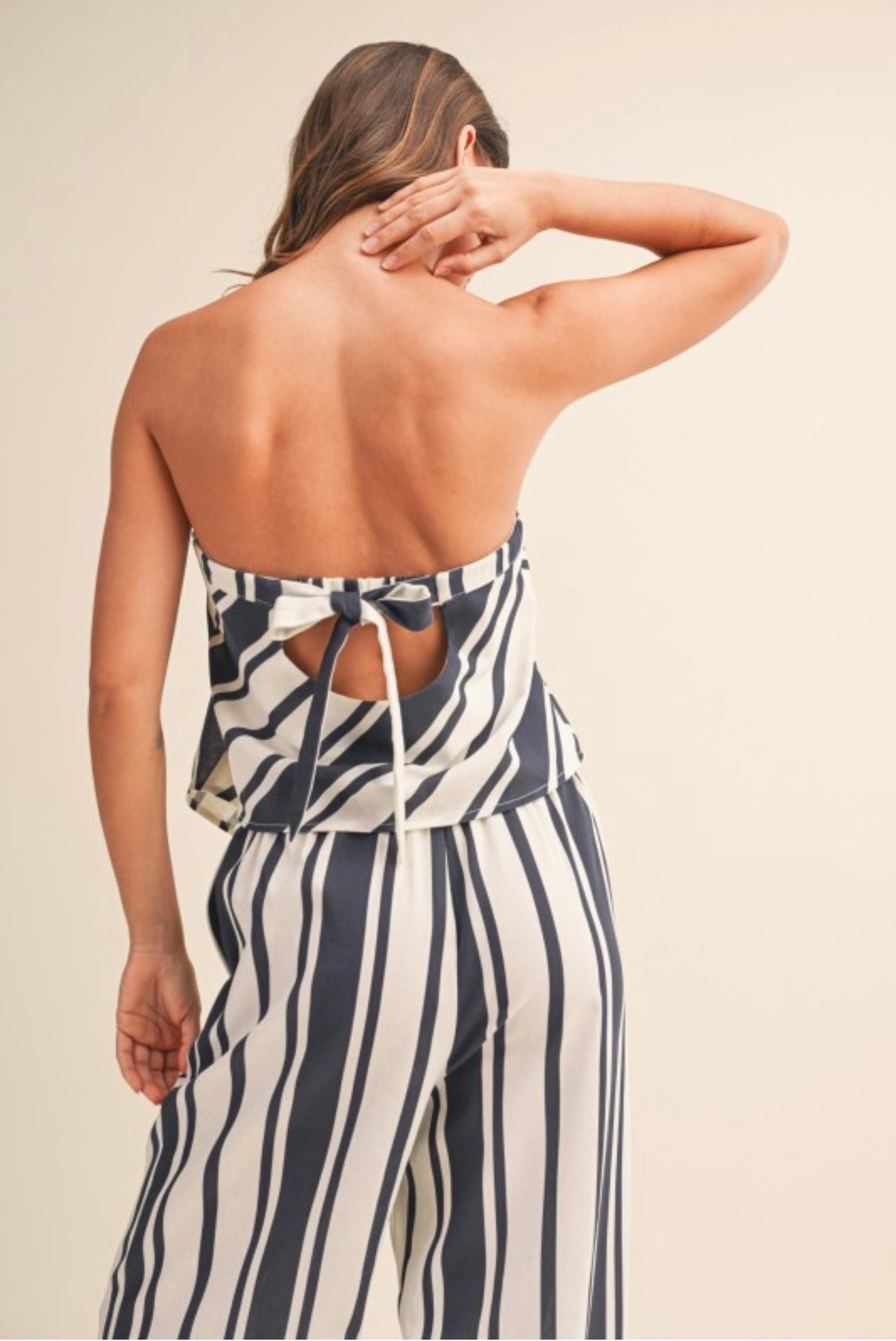 NAUTICAL STRIPE TWO PIECES SET