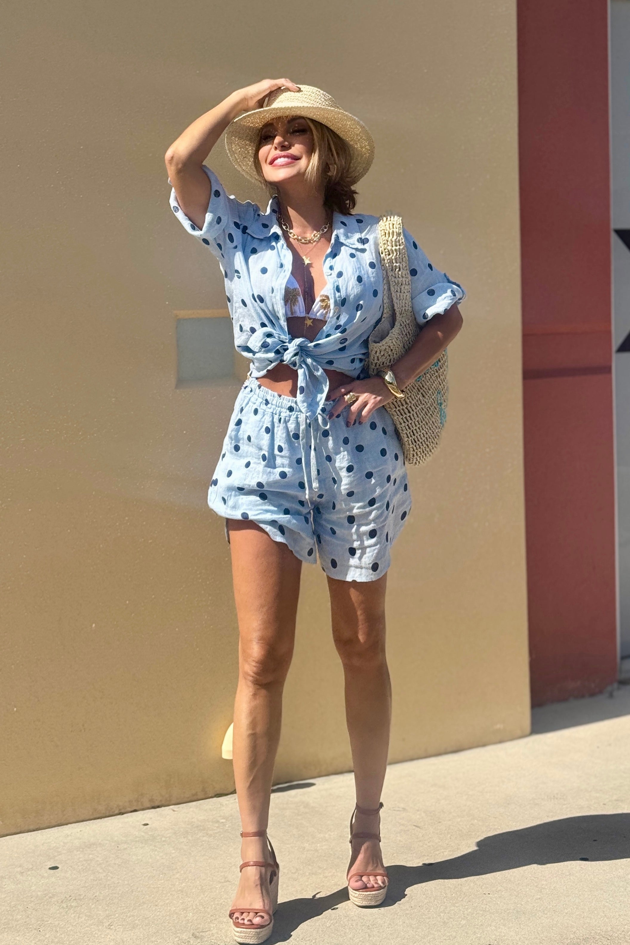 LUNARES LINEN TWO PIECES SET
