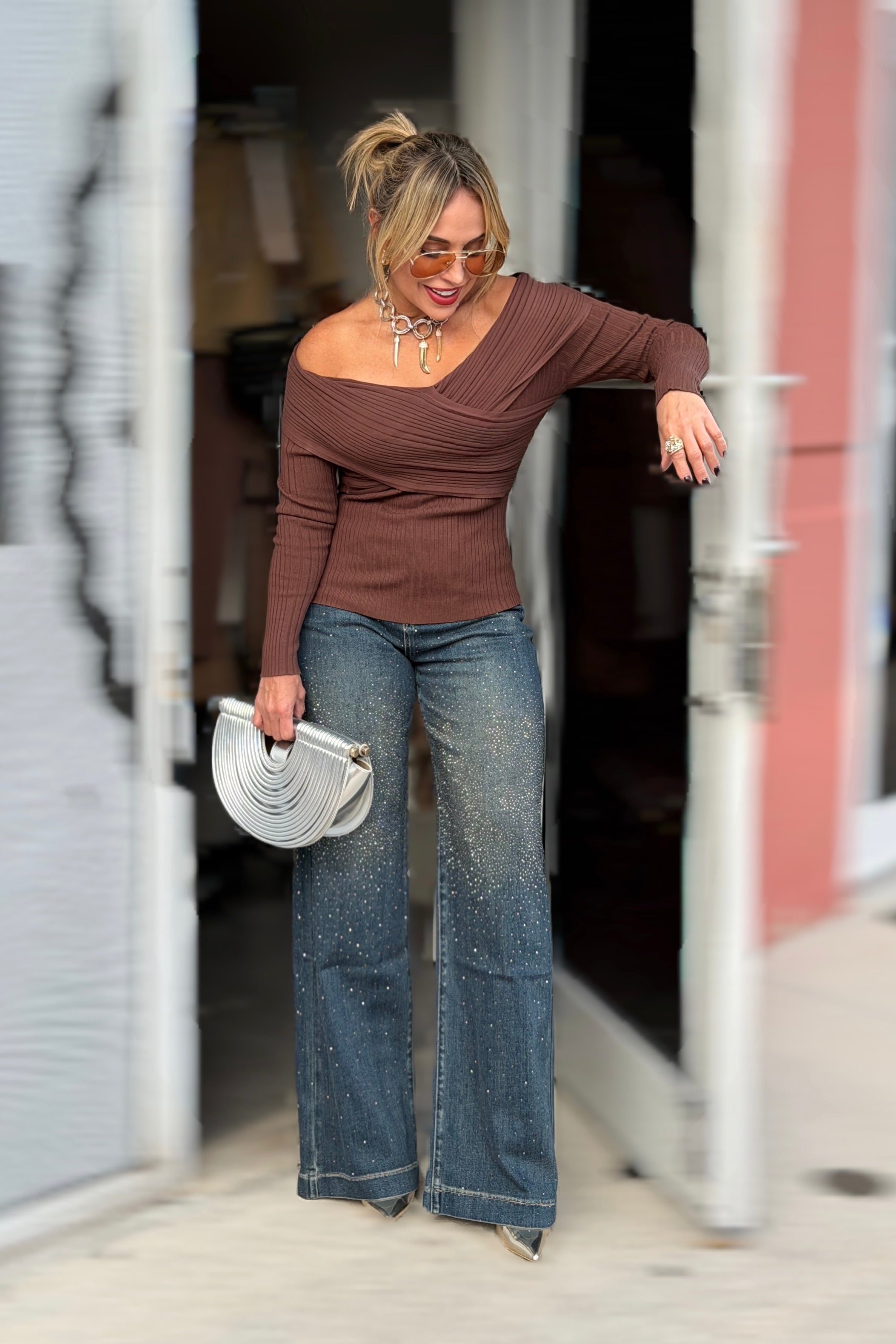 Ursula shining Denim Jean