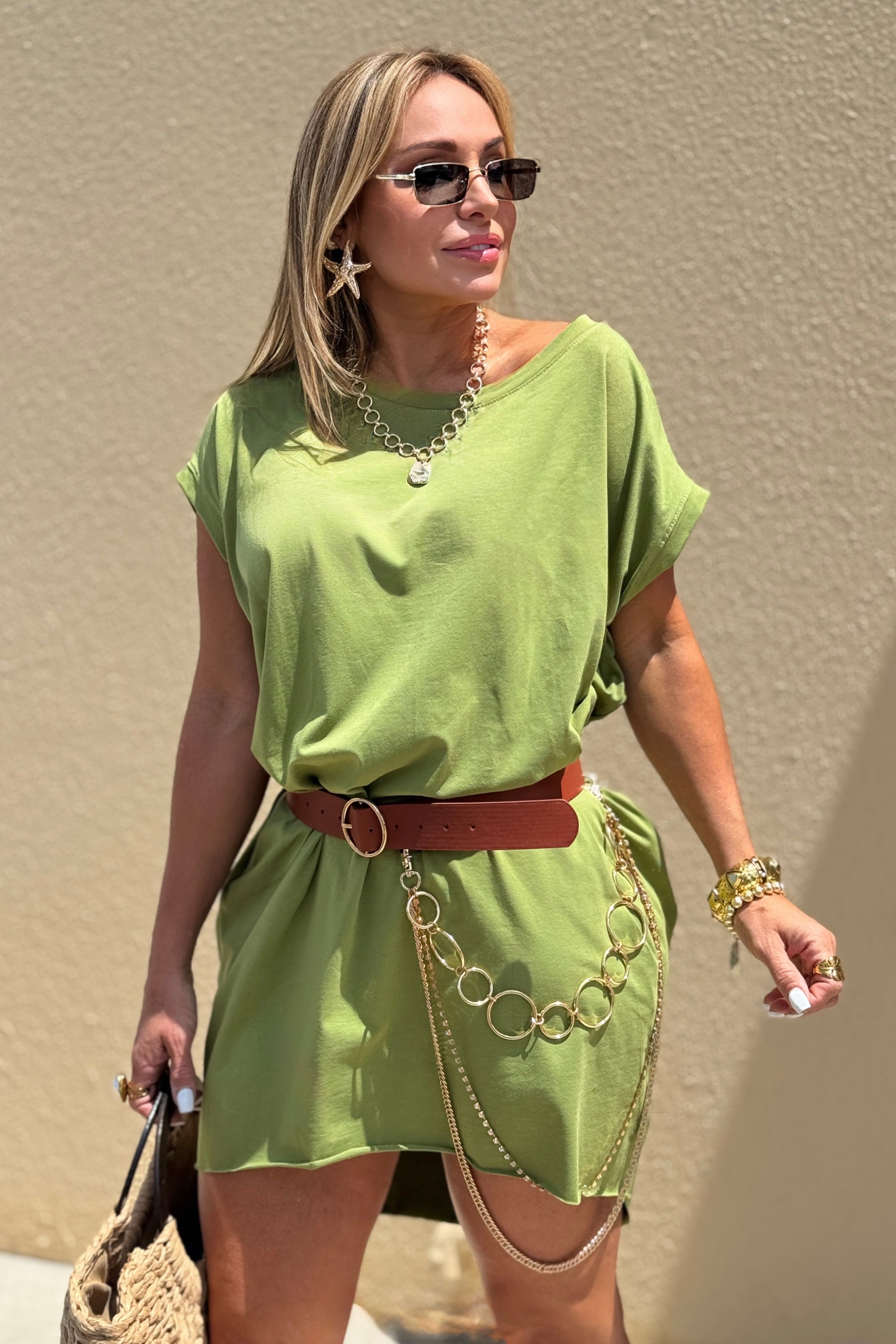 OVERSIZED ITALY BLOUSE & DRESS