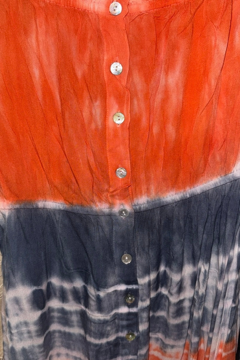 TWO TONES DRESS