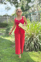 SOLID PALAZZO PANT
