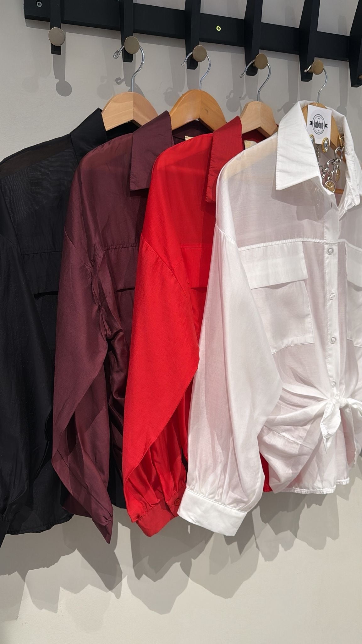 PAOLA TRANSPARENT ITALY SHIRT