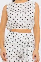 POLKA DOT TWO PIECES SET