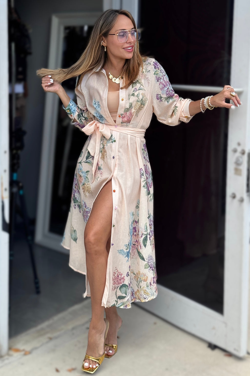 CUTE FLOWERS DRESS